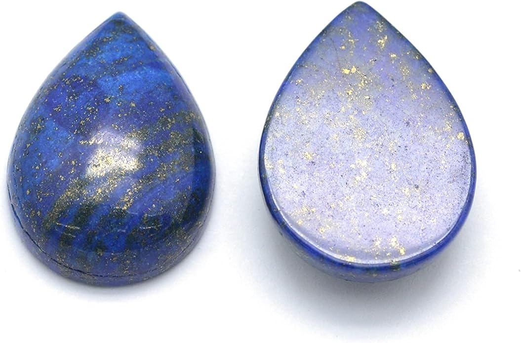 Fashewelry Natural Teardrop Flat Back Cabochons Beads - Image 2