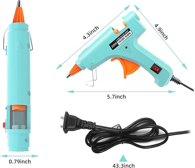 Hot Glue Gun Kit: Mini Hot Glue Gun and Sticks Set - Image 5