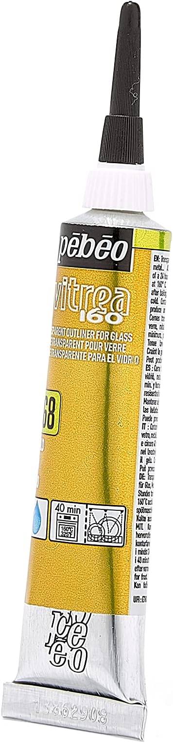 Pebeo Vitrea 160, Glass Paint Outliner, 20 ml Tube - Image 11