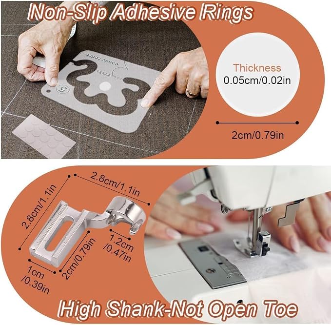 25PCs Free Motion Quilting Kit - Image 8