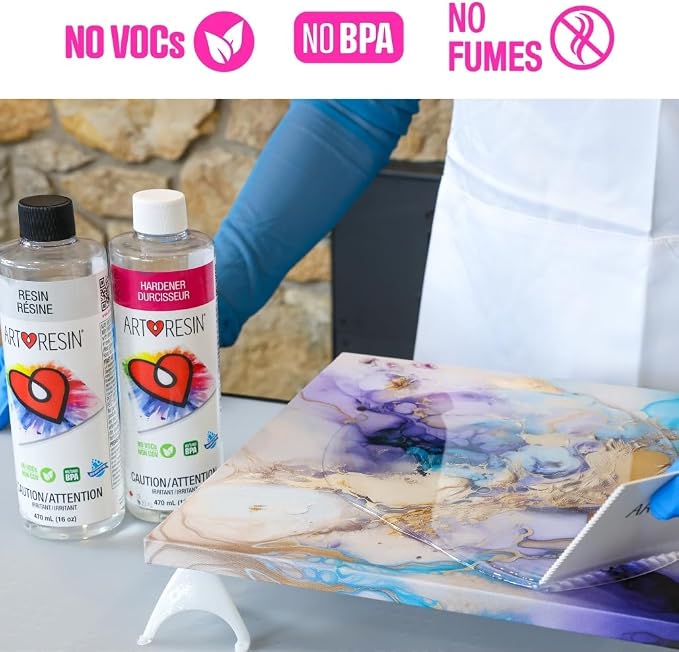 ArtResin Epoxy Resin – High-Gloss Clear Coat - Image 5