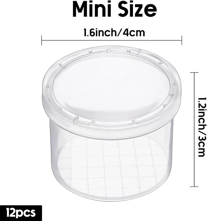 12 Pcs Bug Viewer Critter, Magnifier Bug Catcher cage, Plastic Insect - Image 2