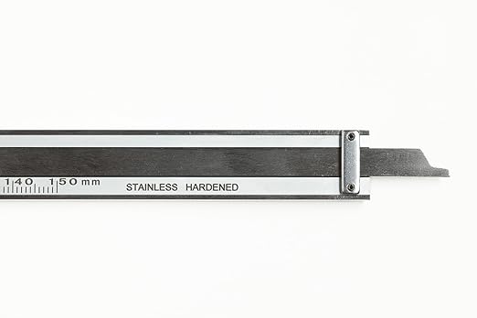PEC Dial Caliper 0-150mm, Stainless Steel Precision Measuring Tool with Shock-Proof Dial, High Accuracy ±0.01mm