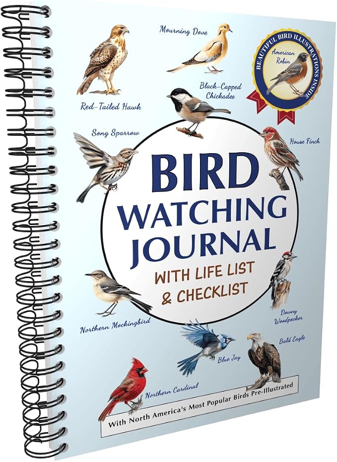 Bird Watching Journal with Life List & Checklist by Unknown