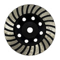 Benchmark Abrasives Grinding Wheels 4 1/2 Inch Turbo Diamond Cup Wheel with 5/8"-11 Arbor Hole for Masonry, Marble, Natural Stone, Concrete Grinding Wheel - Angle Grinder Attachments (4.5”)
