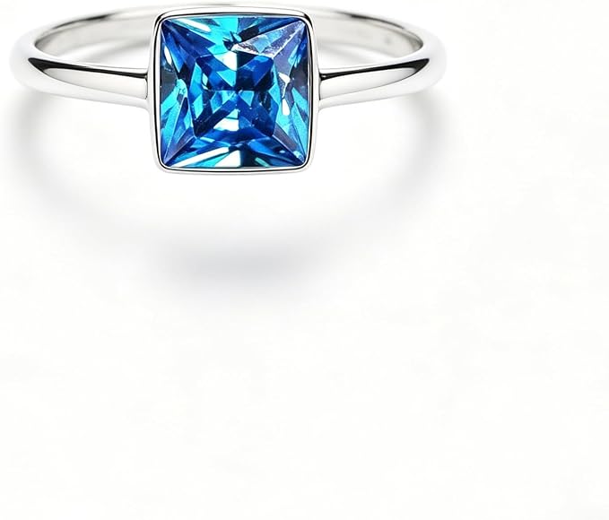 AierCrystal Aquamarine Color Cubic Zirconia Loose Beads Unset - Image 9