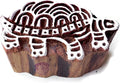 Royal Kraft Wooden Stamps DIY Fabric, Henna Printing Blocks THDtag037 by RoyalKraft