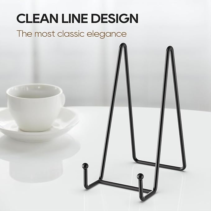 HONGYUTAI 3 Pack 8 Inch Plate Stands - Image 3