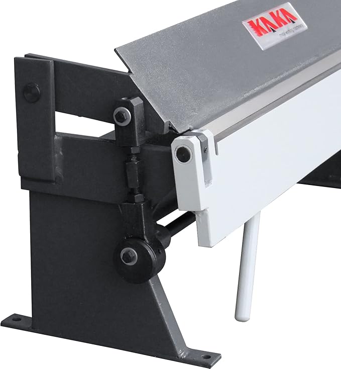 KAKA INDUSTRIAL Sheet Metal Brake, 24-Inch Precision Metal Brake Bender, 20-Gauge Mild Steel Capacity, Heavy-Duty 0-135 Degree Adjustable Aluminum Brake W-2420