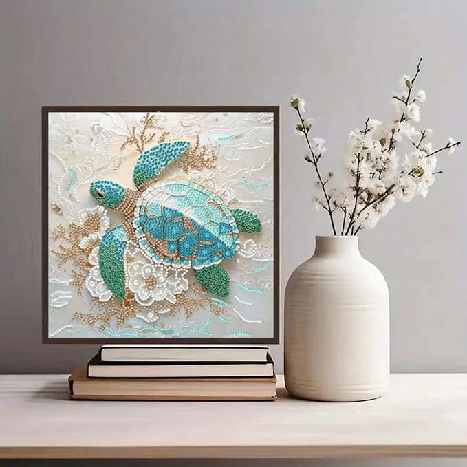 6 Pack Sea Turtle Special Shape Diamond Art Kits - Image 7