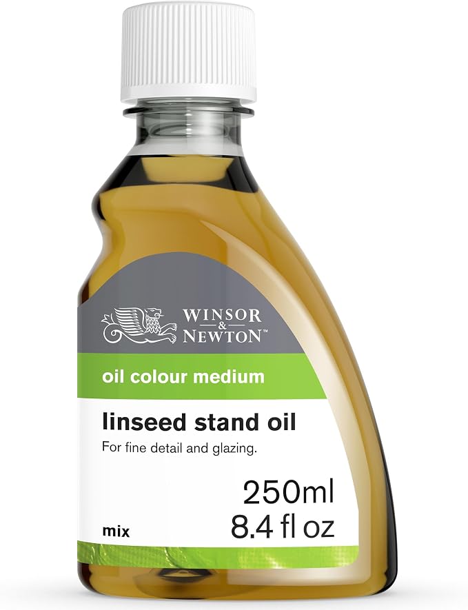 Winsor & Newton Linseed Stand Oil, 250ml Bottle by WinsorNewton