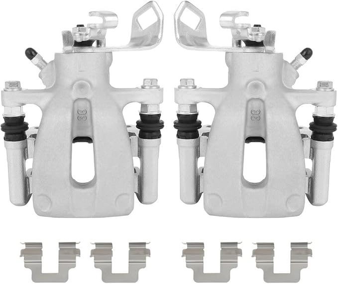 SCITOO 19B3319 19B3318 Rear Left & Right Disc Brake Calipers Assembly w/Bracket For Mini For Cooper 2007-2015