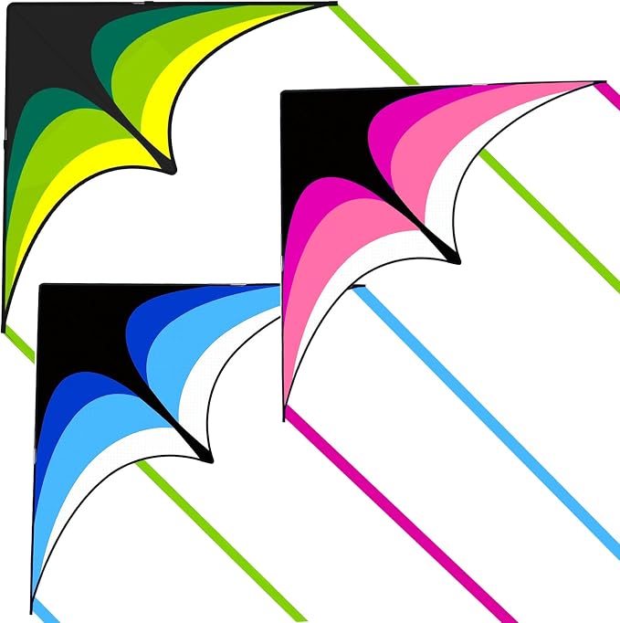 Mint's Colorful Life Delta Kite by MintsColorfulLife