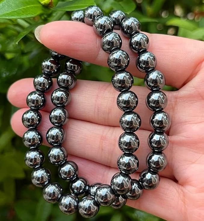 Zenkeeper 108 Pcs Hematite Gemstone Beads - Image 7