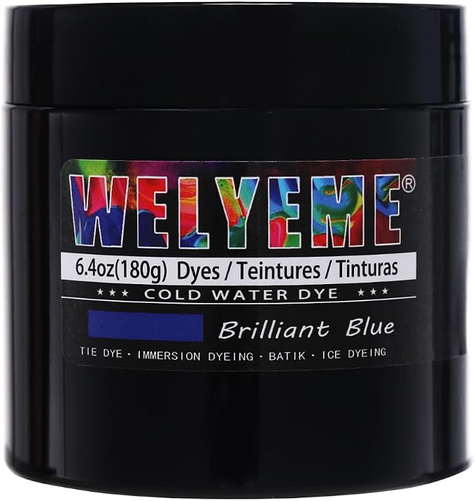 Cold Water Dye, Tie Dye Powder, Fabric Dye Powder by WELYEME