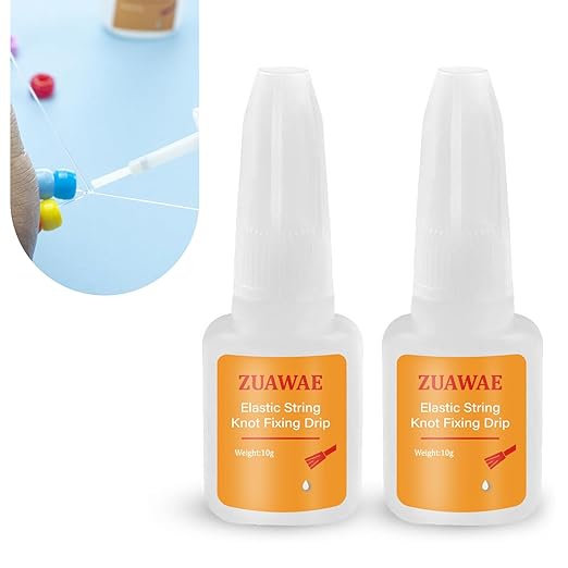Jewelry Glue for Elastic String, Bracelet Glues Bracelet Supplies for by ZUAWAE