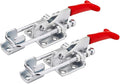 2Pack 701lbs Toggle Clamp 431,Heavy Duty Toggle Latch Clamp for Latch Lock,Self Latch Toggle Latch Action Lock for Tire Carrier Latch,Smoker Lid Latch,Cam Clamp Latch Pull Latch,Draw Latch Hardware