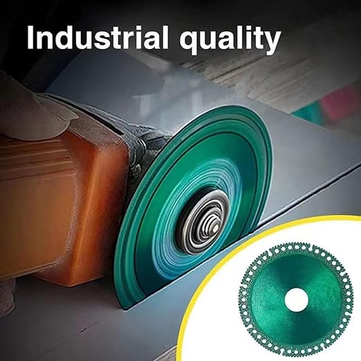 Indestructible Disc 2.0 - Cut Everything in Seconds (5) - Diamond Grit 60# - Compatible with Angle Grinder