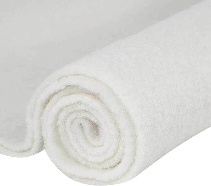 12" x 39" Wool Felt Fabric, Pure Merino Felt Fabric by FINDUFA