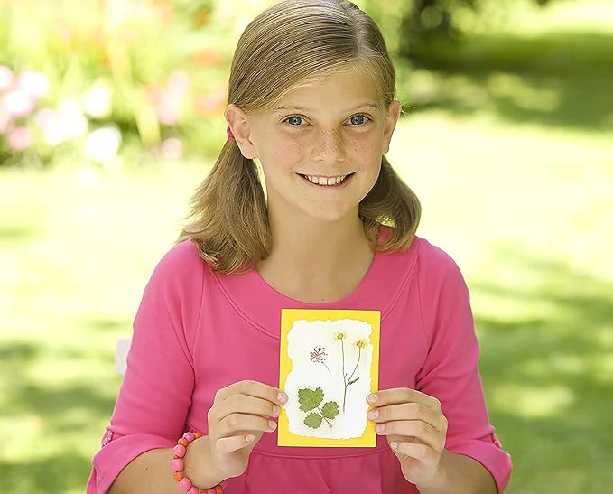 4M Green Creativity Pressed Flower Art Kit, Recycle Flowers Art & Crafts DIY Kit - Image 5