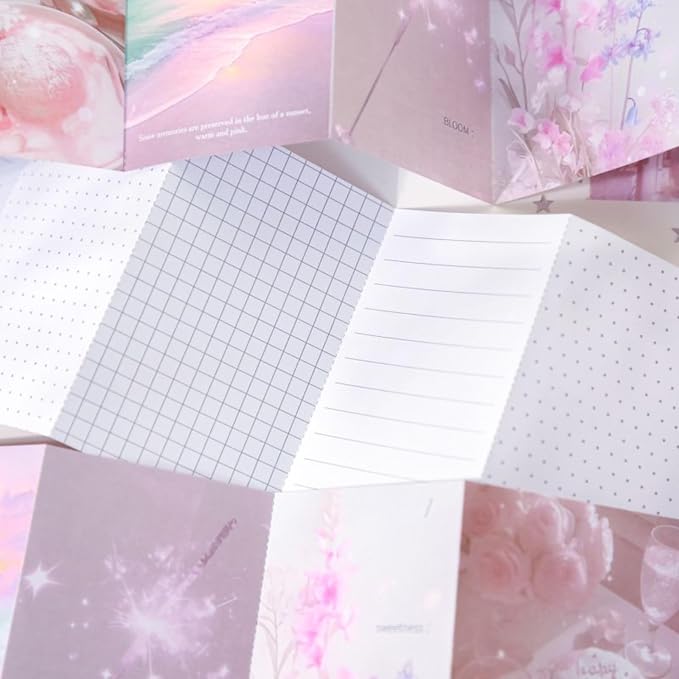 120 Sheets Aesthetic Landscape Memo Pads, 2.6x4.1 Cinematic Scenery - Image 5