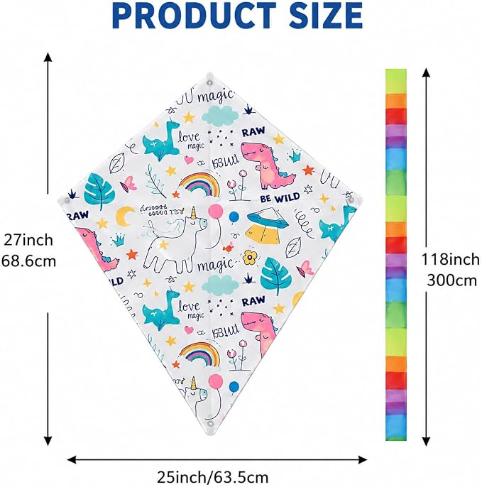 DIY Blank Kites for Kids, Bulk Kites for DIY Decorating Coloring, Kite Making - Image 3
