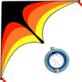 Large Single Line Beach Kite for Adults by Kaiciuss