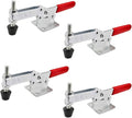 4 Pack Toggle Clamps Latch Vertical Quick-Release Toggle Clamp Antislip Holding Capacity 220 lbs Tool GH-201C