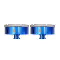 110mm Diamond Core Drill Bit for Porcelain Tile Ceramic Marble Granite Drilling,BRSCHNITT 2pcs Vacuum Brazed Diamond Hole Saw with 5/8-11 Thread (110mm 2pcs)