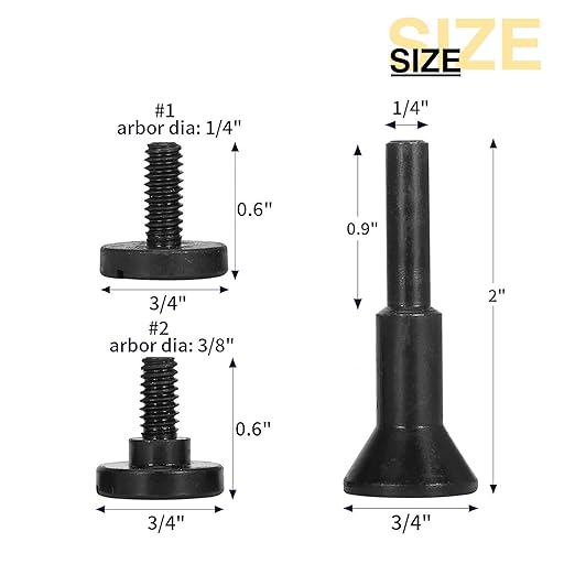 Cut Off Wheels 55Pcs, 3 Inch Die Grinder Cut Off Wheels with 1/4 in Mounting Mandrel Kit for Die Grinder, 3/8" Arbor Hole Cutting Wheel for Metal & Stainless Steel Rotary Tool Drill Attachment