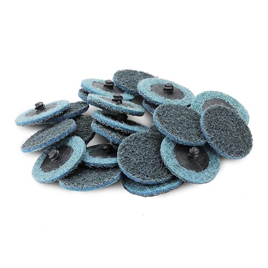 BHA Surface Conditioning Quick Change Discs, 2" Blue (Fine) Prep Pad - 25 Pack