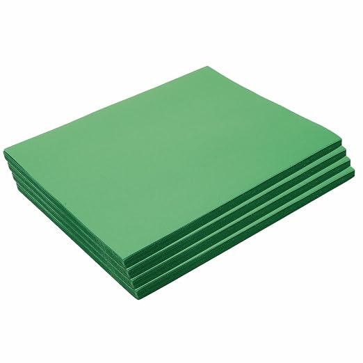 Colorations 9" x 12" Mediumweight Holiday Green Construction Paper by Colorations