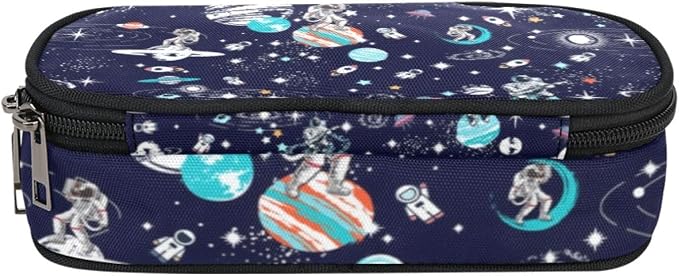 ANANGTEE Space Astronauts Music Pencil Pouch Case - Image 7