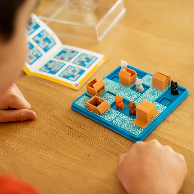 SmartGames Cats & Boxes Logic Puzzle Game - Image 2