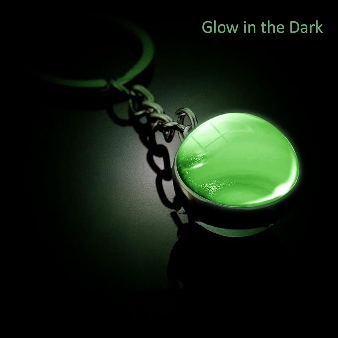 JWPavilion Solar System Planet keychain Accessories Pendant Glow In The Dark - Image 4