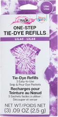 Tulip One-Step Tie-Dye Kit, 3 Fabric Dye Refill Packs by Tulip