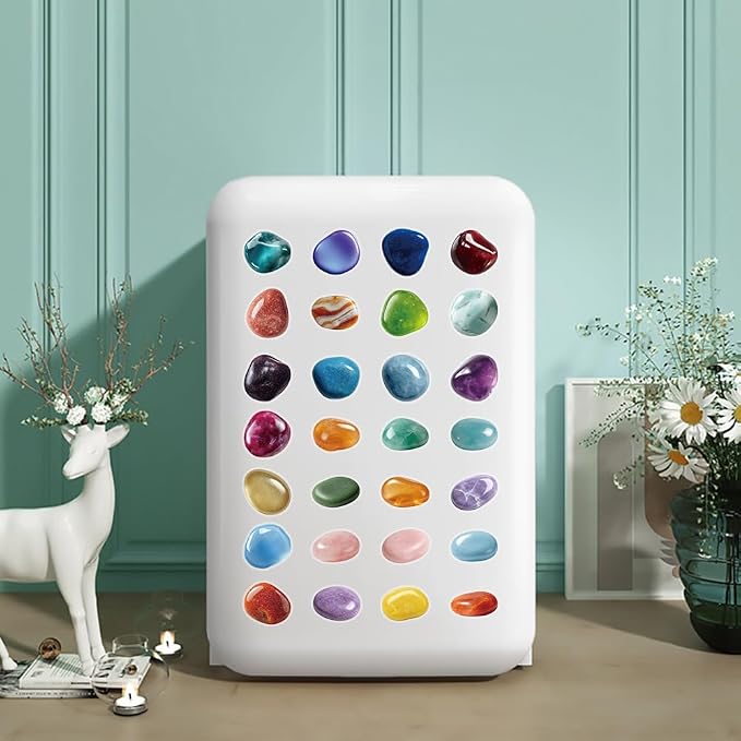 50Pcs Transparent Pebble Stickers - Image 5