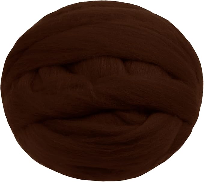 JeogYong Needle Felting Wool, 3.53oz Wool Roving Chunky Wool Yarn, Wet Felting by JeogYong