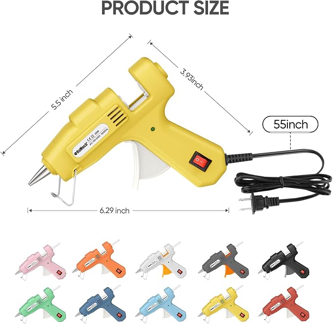 ROMECH 20W Mini Hot Glue Gun - Image 4