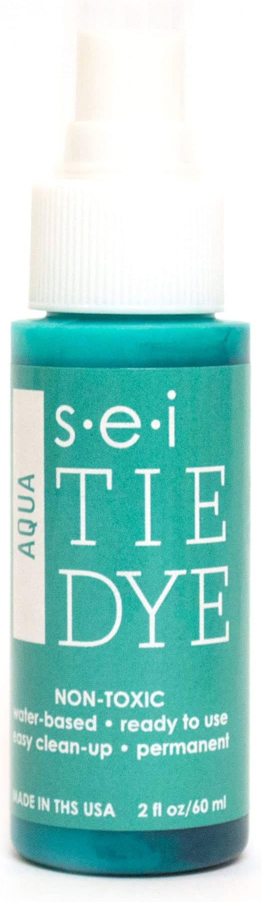 S.E.I. Aqua Tie Dye Spray Bottle: 2oz. Non Toxic Fabric Dye Spray, DIY by SEI
