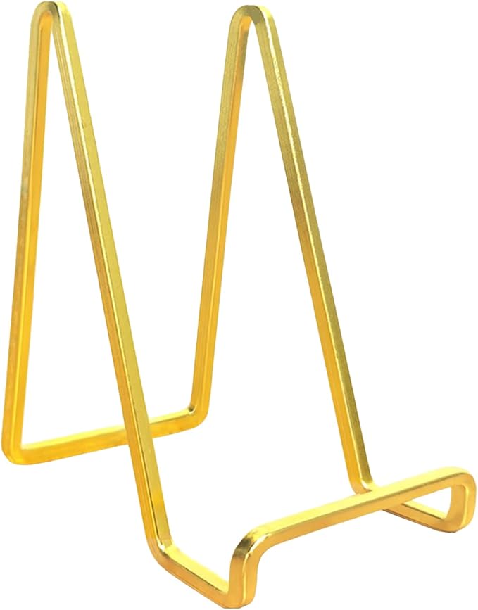 3 Pack 8 inch Metal Plate Stands by Kruodop