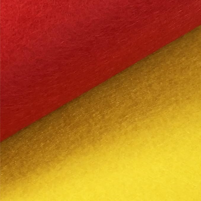 42pcs Felt Fabric Sheet Assorted Color Felt Pack DIY Craft Squares Nonwoven - Image 7