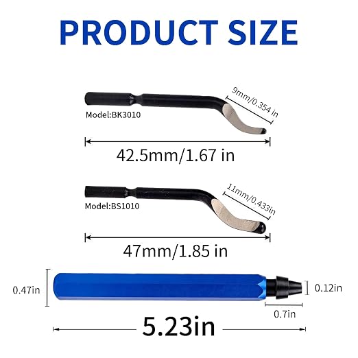 Deburring Tool with 20pcs High Speed Blades, Deburring Tool 3D Printing - Image 2