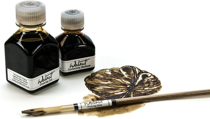 Tom Norton Walnut Drawing Ink 60 Milliliters Bottle - Image 4