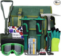 16-Piece Geological Rock Hammer Kit, Portable 32-ounce Hammer and Chisel by YTYLSJ