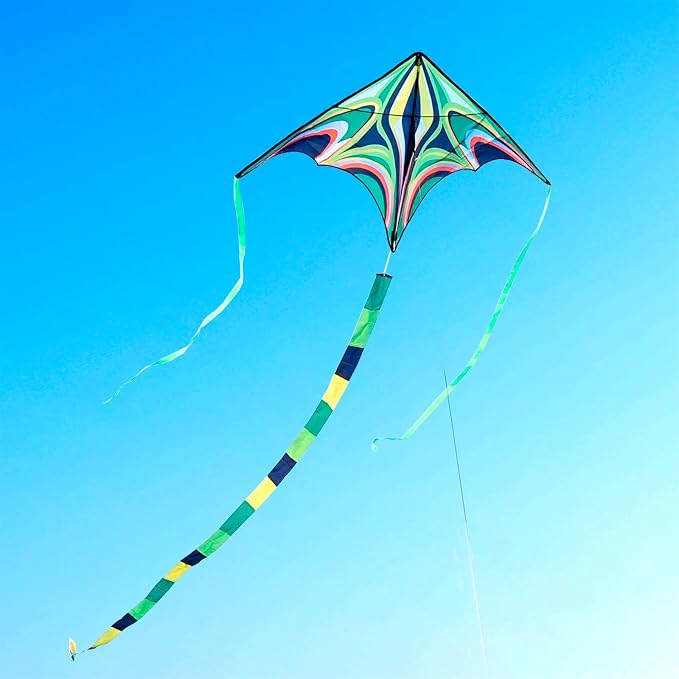 Kite, Large Delta Kites for Kids and Adults, Durable Multifunctional Beach Kite - Image 7