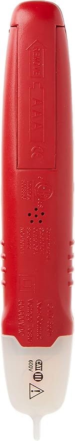 Gardner Bender GVD-3504 Circuit Alert Non-Contact Voltage Tester, Indicates AC Voltage 50-600V, Patented, CUL, ETL Listed , Red