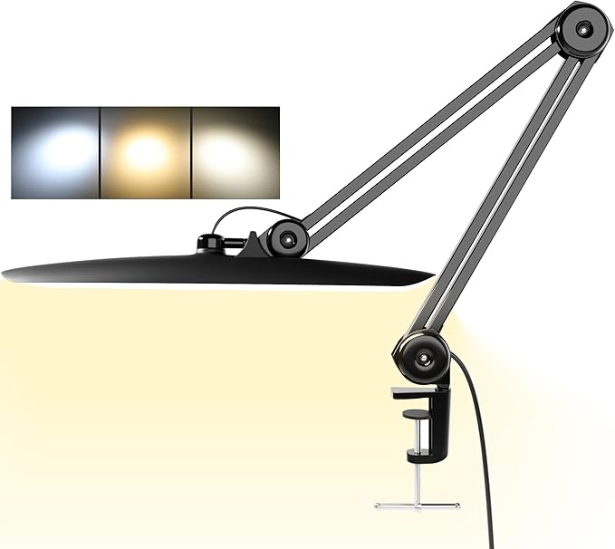 3000 Lumens Adjustable LED Desk Lamp & Task Lamp by Gelpal