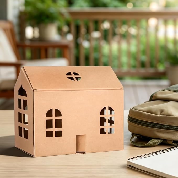 WRITWAA DIY Paper House Kit for Kids - Image 6