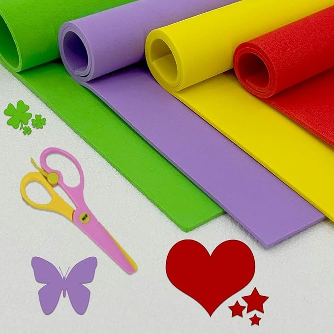 biguphate 90 Pack EVA Foam Sheets, 8 x 8IN, 1mm Thick Foam Paper - Image 7